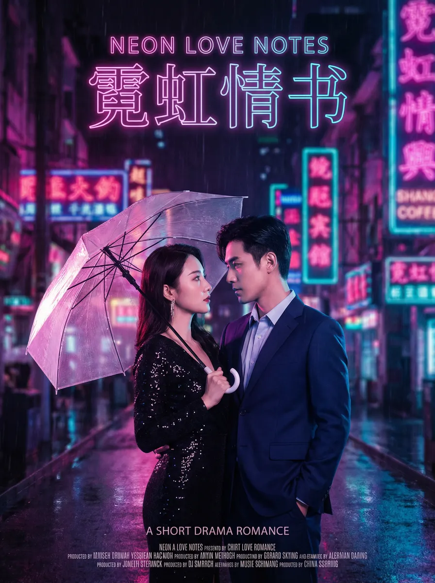 双人床上打扑克教程 热播都市爱情短剧 - 霓虹情书海报